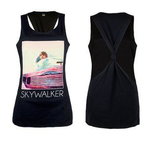 Star Wars Disney Skywalker racerback knot tank NEW